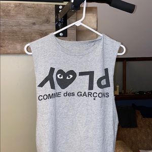 Comme des garçon cutoff tee
